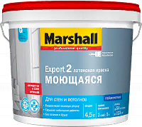 Краска Marshall Export 2 глуб/мат латексная BW 4,5л
