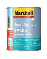 Эмаль Marshall Export Aqua п/мат белая 0,8л