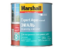 Эмаль Marshall Export Aqua п/мат белая 0,5л
