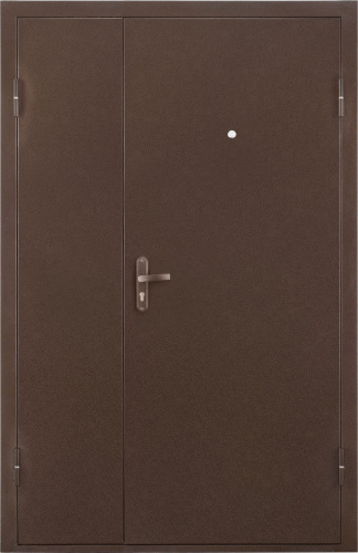 Дверь металлическая КВАРТЕТ антик медь Метал/Метал 2066х1250 левая