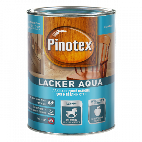 Лак Pinotex Lacker Aqua 10 мат на вод. основе 2,7л