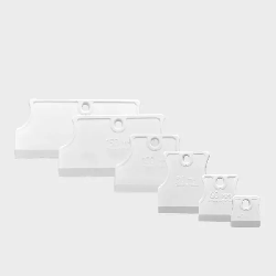 Шпатель White Edition длина 150 мм, белая резина (для затирки кафельных швов) DECOR