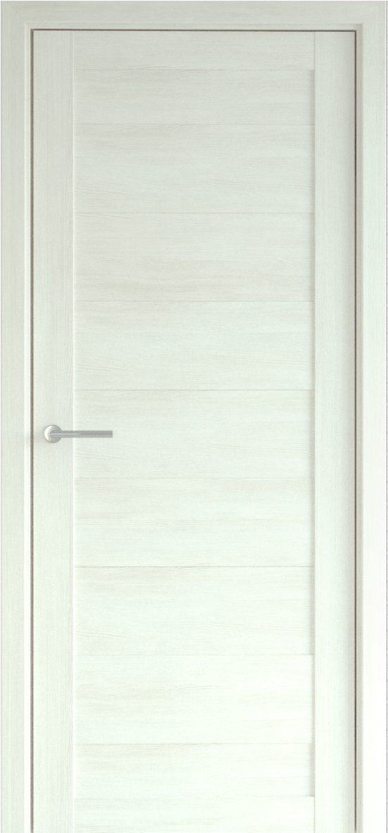Полотно дверное глухое Эко-шпон Мюнхен 800 белый кипарис