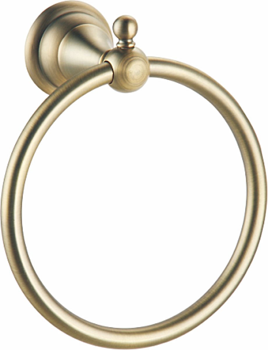 Полотенцедержатель Azario ELVIA кольцо, бронза (AZ-91111Q)
