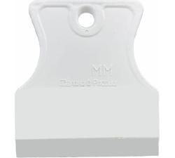 Шпатель White Edition длина 100 мм, белая резина (для затирки кафельных швов) DECOR