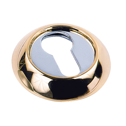 Накладка круглая на цилиндр CL 2 золото