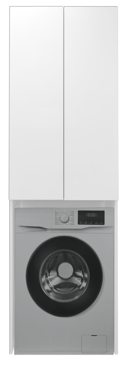 Пенал Стиль 40 652х2000х400 над стиральной машиной, белый ()CS00082331)