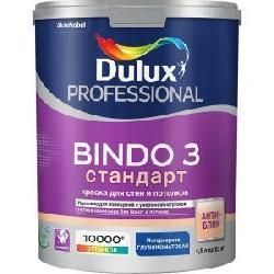 Dulux Биндо 3 BW 4,5л. краска глуб/мат
