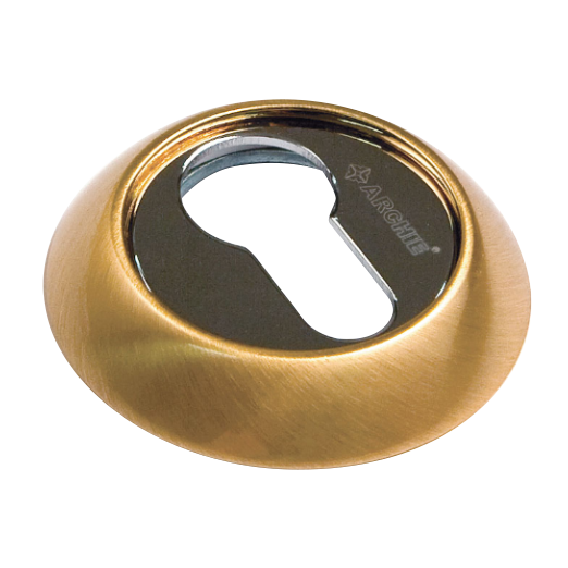 Накладка круглая на цилиндр CL I матовое золото