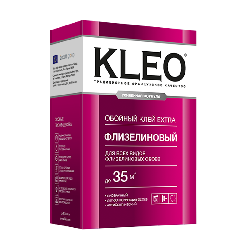 Клей для обоев ФЛИЗЕЛИНОВЫЙ EXTRA 35м2(250гр)  KLEO