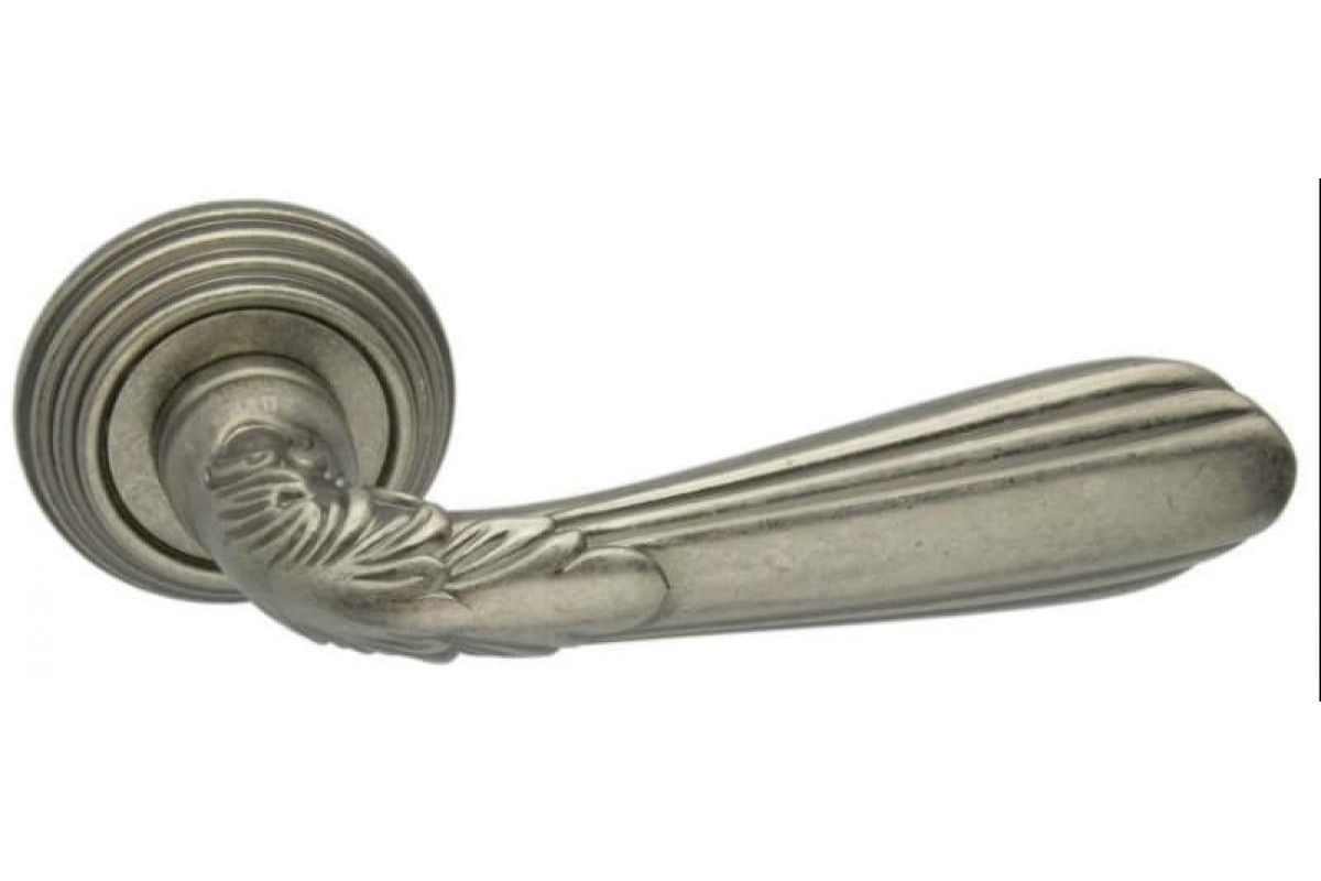 Ручка дверная ADDEN BAU FIORE V207 AGED SILVER (состаренное серебро)