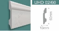 Плинтус полистирол UHD02/60 (60*13*2400) Solid на клей