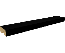 Интерьерная рейка МДФ "Бриона" Black Edition 2700*16*40 мм (уп-8шт.)