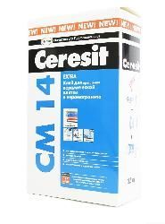 Клей для плитки и керамогранита Ceresit СМ14 , 25кг