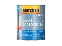 Краска Marshall Export 7 мат латексная BW 0,9л