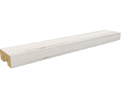 Интерьерная рейка МДФ "Бриона" Дуб Санремо белый 2700*16*40 мм (уп-8шт.)