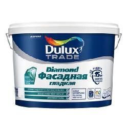 Краска Dulux Professional Diamond Фасадная Гладкая мат BW 5л