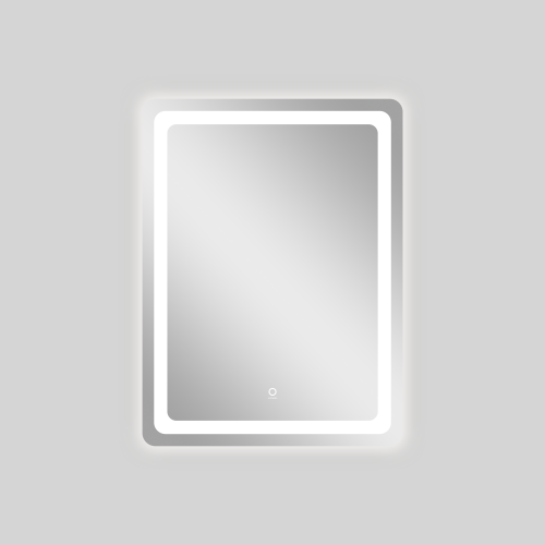 Зеркало AZARIO 600х800 подсветка, сенсорный выключатель с функцией диммера, подогрев (AZ-Z-043WHCS)