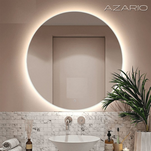 Зеркало AZARIO Alone Cerchio 800х800 влагостойкое с подсветкой, сенсорный выключатель с функцией диммера (CS00079362)