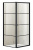 Душевое ограждение Azario RICHMOND 900х900х1950, без поддона, прозрачное стекло 6 мм, цвет профиля черный (AZ-NAG1221 900 BLACK)