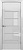Полотно дверное остекленное Глянец Вена Н 2050*800 Белый стекло мателюкс