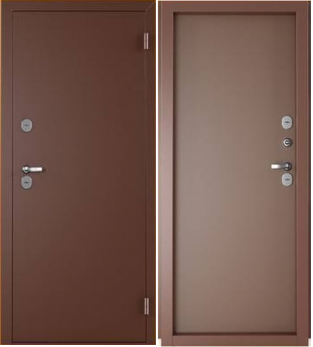 Дверь металлическая НОРД Метал/Метал 2050х860 левая