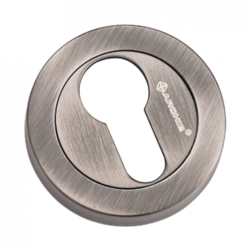 Накладка круглая на цилиндр "GENESIS" CL-20G CL BL. SILVER черненое серебро