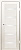 Полотно дверное остекленное Эко-шпон Аврора 800 Дуб перламутр, белый лакобель