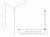 Душевая перегородка Azario CHICAGO Walk-in 1400x1950 прозрачное стекло 8 мм, цвет профиля серебро (AZ-NAR6310 1400)