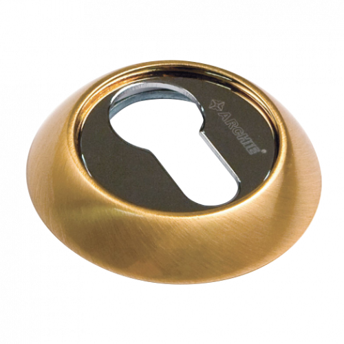 Накладка круглая на цилиндр CL I матовое золото