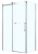 Душевое ограждение Azario VANCOUVER (900х1200х2000) L, без поддона, прозрачное стекло 8 мм, цвет профиля серебро (AZ-NKF1131-L 900)