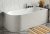 Ванна акриловая Azario LUTON 1700x800x580, пристенная, в комплекте с сифоном и металлической рамой, правая, белая ( LUT17080 R )