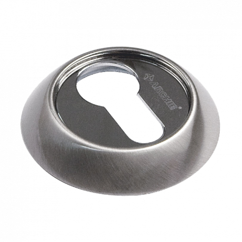 Накладка круглая на цилиндр CL H белый никель