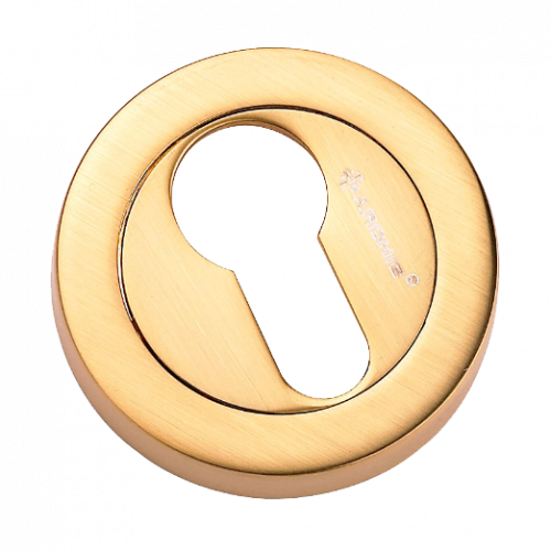 Накладка круглая на цилиндр "GENESIS" CL-20G CL S. GOLD матовое золото