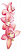 #Фотообои 91-0452-FR на флизелиновой основе 0,91*2,11м   Розовые лилии DECOCODE