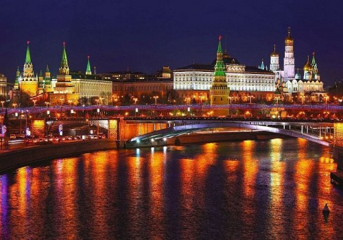 #Фотообои 32-0014-WL на флизелиновой основе 3,00*2,00м   Вид на Кремль DECOCODE