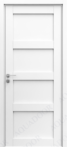 Полотно дверное глухое Zargo Quatro 900 кедр белый