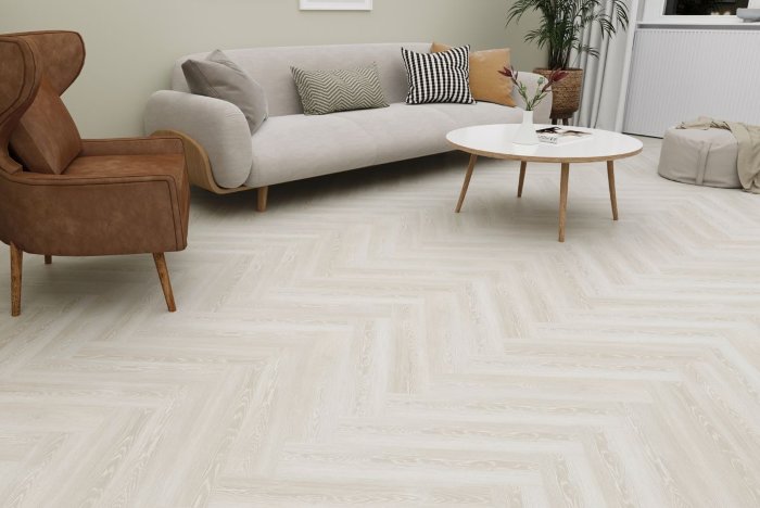 LVT плитка клеевая PROFIELD Zigzag Дуб Лодьер(JC6518-2)
