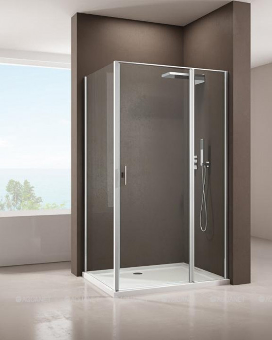 Душевой уголок Allen Brau Priority 100x90 3.31028.00 + 3.31043.00 хром