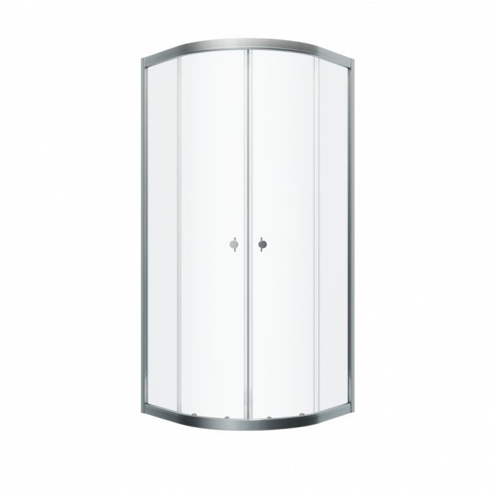 Душевой уголок Triton Альфа-Хром 80×80 см (передние стёкла)