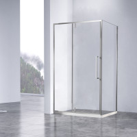 Душевой уголок Слим-Н (Slim-N) VSR-4SNP9010CL, 1000*900, хром, стекло прозрачное