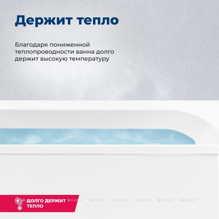 Акриловая ванна Aquanet Bright 175x75 (с каркасом)