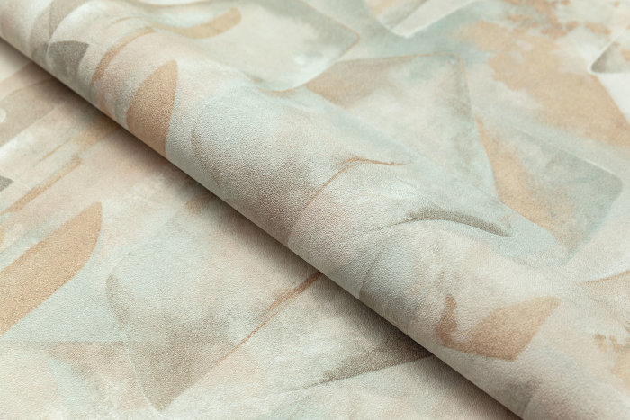 Обои виниловые на флизелиновой основе Фреш мотив, зелёный, абстракция, KERAMA MARAZZI
