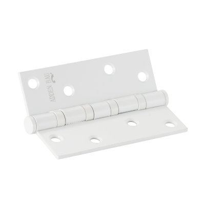Петля дверная врезная с 4 подшип. ADDEN BAU 100x70x2.5 4BB WHITE, белый 1шт.