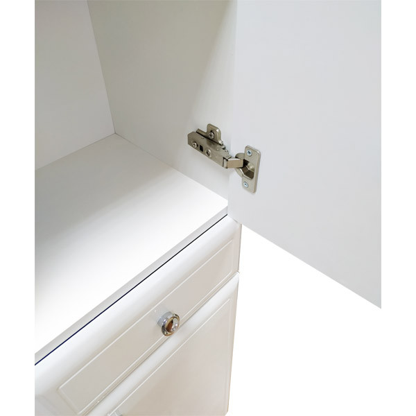 Шкаф-колонна Comforty Сочи-35 белый глянец