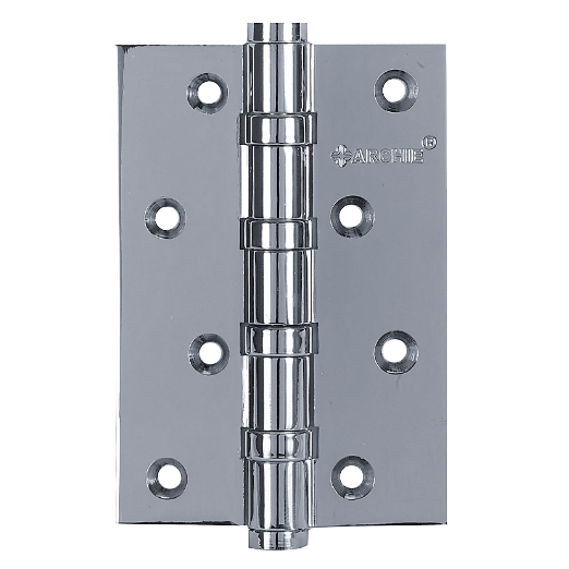 Петля дверная врезная AO1O-C 1OOX7OX3-4BB-1HH, без короны, белый никель 1шт.