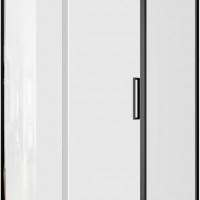 Душевой уголок Aquanet Pleasure Evo 120x80 AE65-120x80-BT профиль черный, прозрачное стекло
