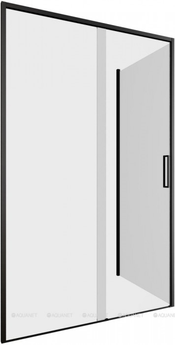 Душевой уголок Aquanet Pleasure Evo 120x80 AE65-120x80-BT профиль черный, прозрачное стекло
