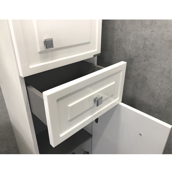 Шкаф-колонна Comforty Феррара-40 белый
