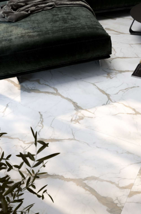 Calacatta Grey (R2) (Калакатта серый) Steppe Ceramics Керамогранит 600“1200 матовый (0,72”2=1,44*30) Казахстан